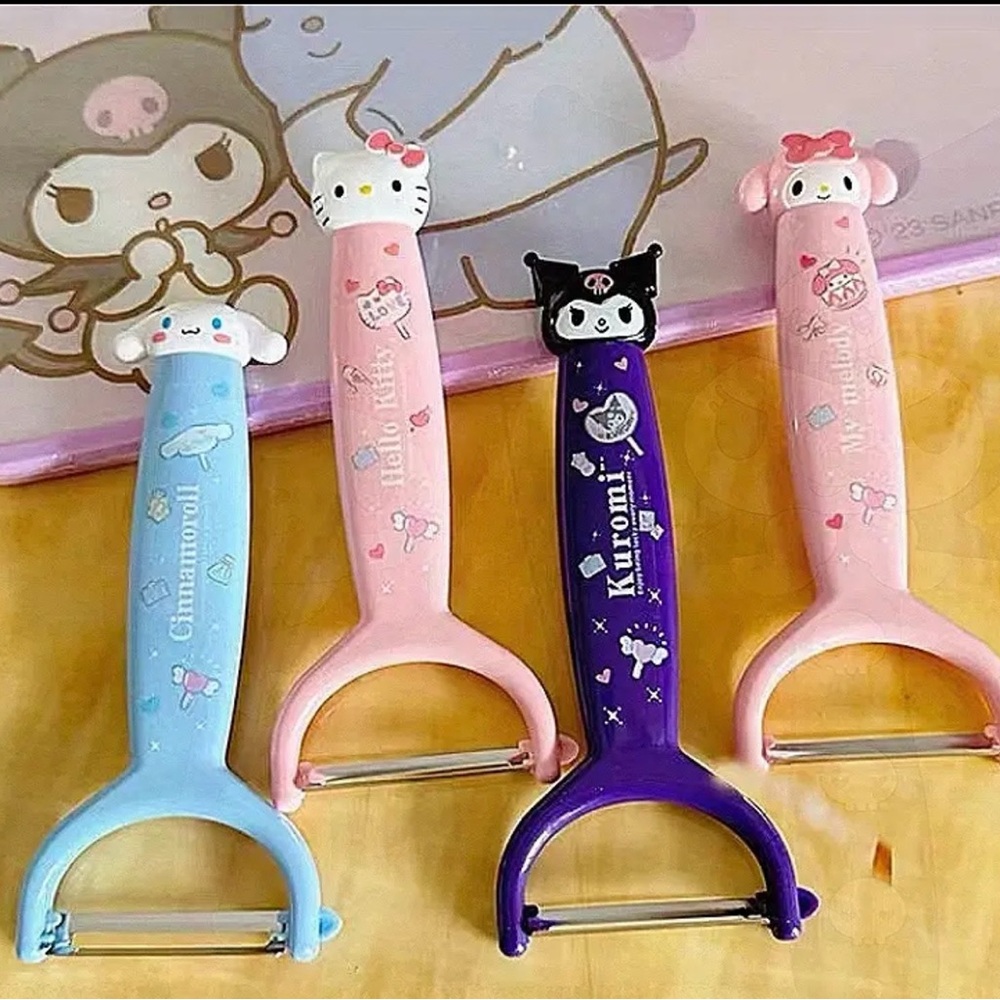 Sanrio My Melody Stainless Steel Fruit Peeler Tool for Effortless Peel… - Picture 7 of 11